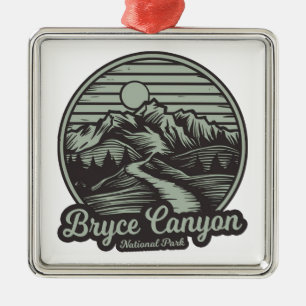 Bryce Canyon National Park Bergpfad Ornament Aus Metall