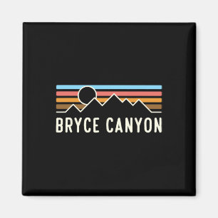 Bryce Canyon National Park Retro-Bergcamping Magnet