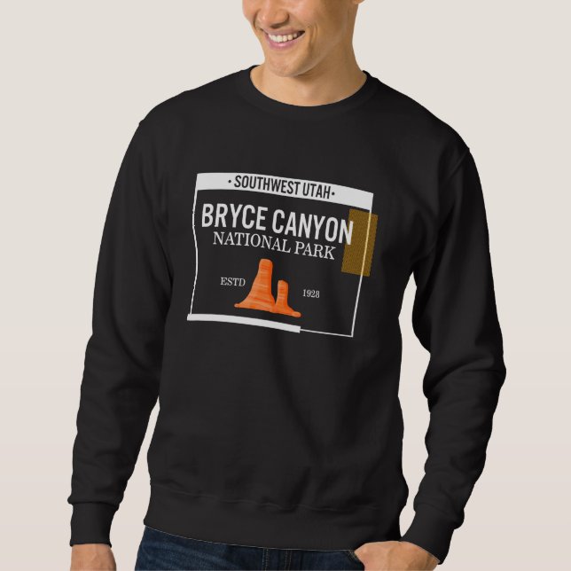 Bryce Canyon National Park Southwest Utah Wandern  Sweatshirt (Vorderseite)