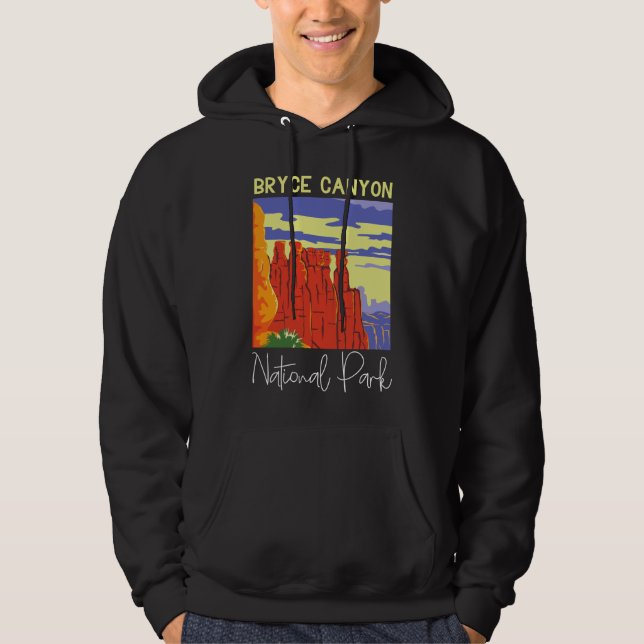 Bryce Canyon National Park USA Hoodie (Vorderseite)