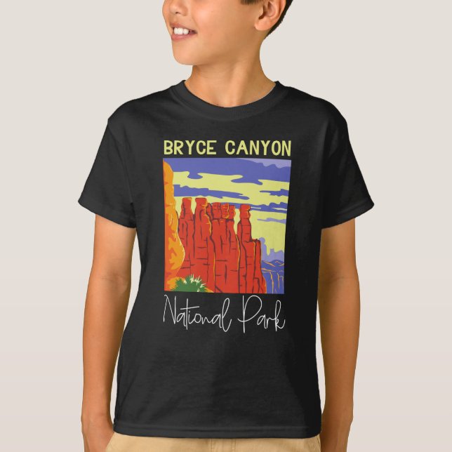 Bryce Canyon National Park USA T-Shirt (Vorderseite)