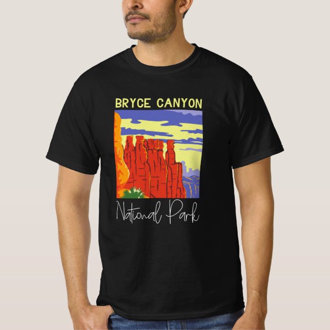 Bryce Canyon National Park USA T-Shirt (Vorderseite)
