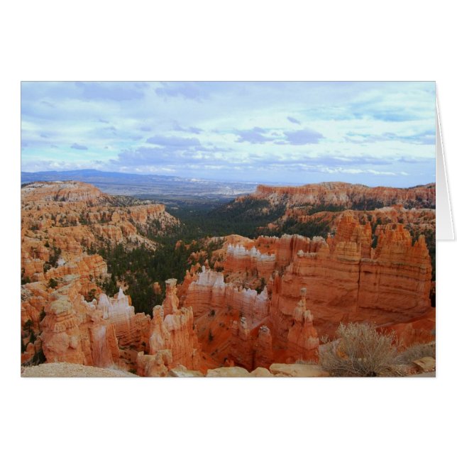Bryce Canyon National Park, Utah, Card (Vorderseite (Horizontal))