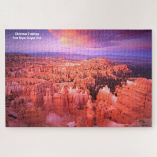 Bryce Canyon National Park Utah. Puzzle