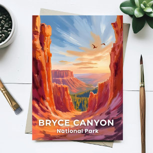 Bryce Canyon National Park   Utah Reise Postkarte