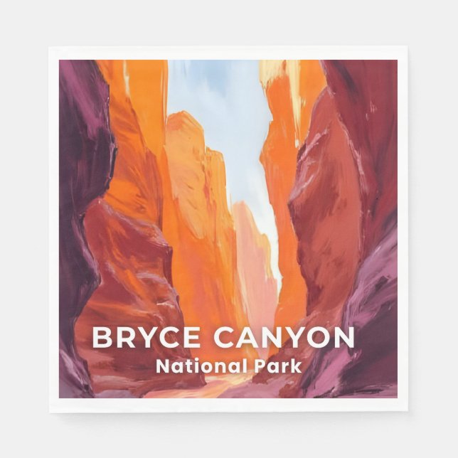 Bryce Canyon National Park | Utah Reise Serviette (Vorderseite)