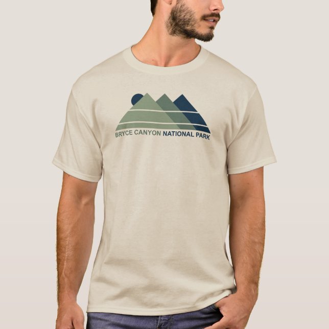 Bryce Canyon Nationalpark Bergsee-Zauber T-Shirt (Vorderseite)