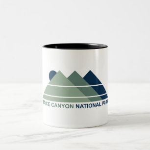 Bryce Canyon Nationalpark Bergsee-Zauber Zweifarbige Tasse