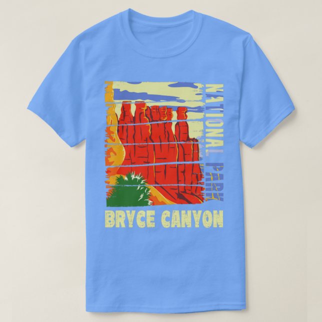 Bryce Canyon Nationalpark Bryce Canyon T-Shirt (Design vorne)