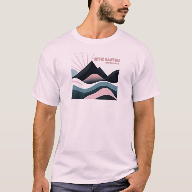 Bryce Canyon Nationalpark Colored Hills T-Shirt (Vorderseite)