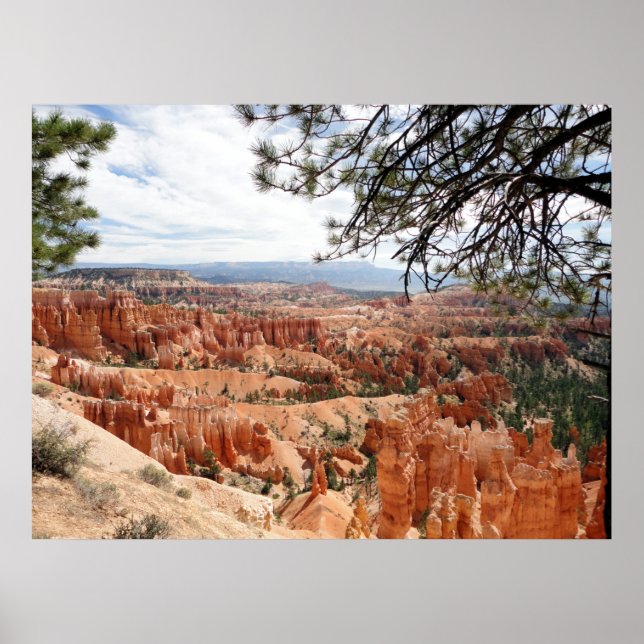 Bryce Canyon Nationalpark Hoodoos Poster (Vorne)