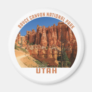 Bryce Canyon Nationalpark hoodoos utah Vintag Magnet