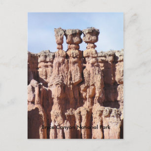 Bryce Canyon Nationalpark Postcard Postkarte