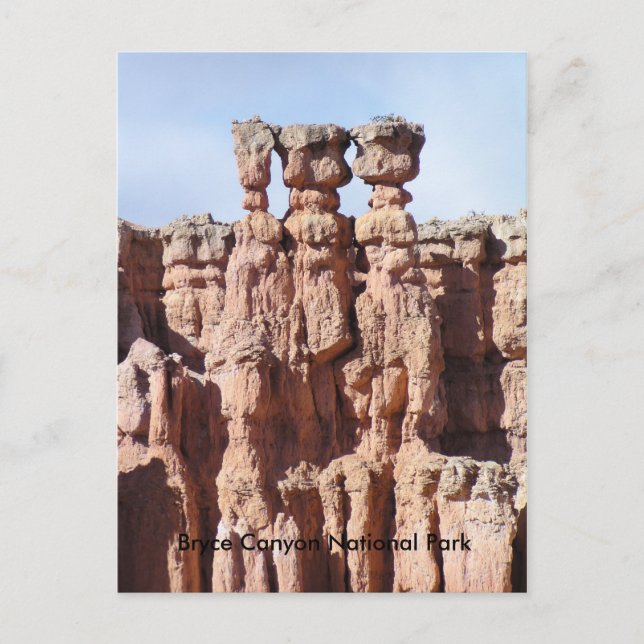 Bryce Canyon Nationalpark Postcard Postkarte (Vorderseite)