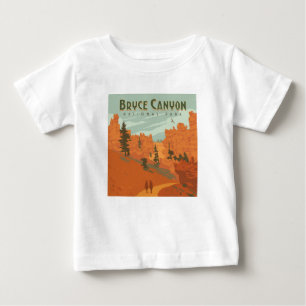 Bryce Canyon Nationalpark Rock Formationen Baby T-shirt