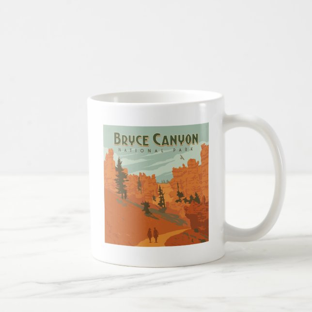 Bryce Canyon Nationalpark Rock Formationen Kaffeetasse (Rechts)