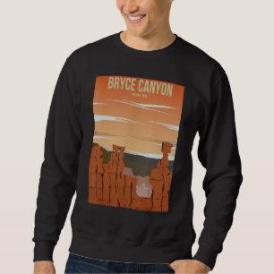 Bryce Canyon Nationalpark Tourismus Abenteuer Camp Sweatshirt