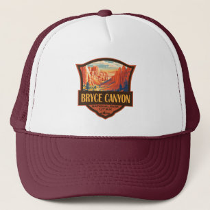 Bryce Canyon Nationalpark Travel Art Vintag Truckerkappe