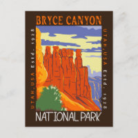 Bryce Canyon Nationalpark Utah Distressed