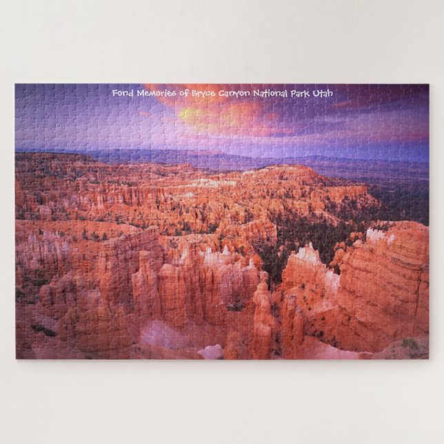 Bryce Canyon Nationalpark Utah. Jigsaw Puzzle (Horizontal)