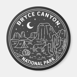 Bryce Canyon Nationalpark Utah Monoline Magnet