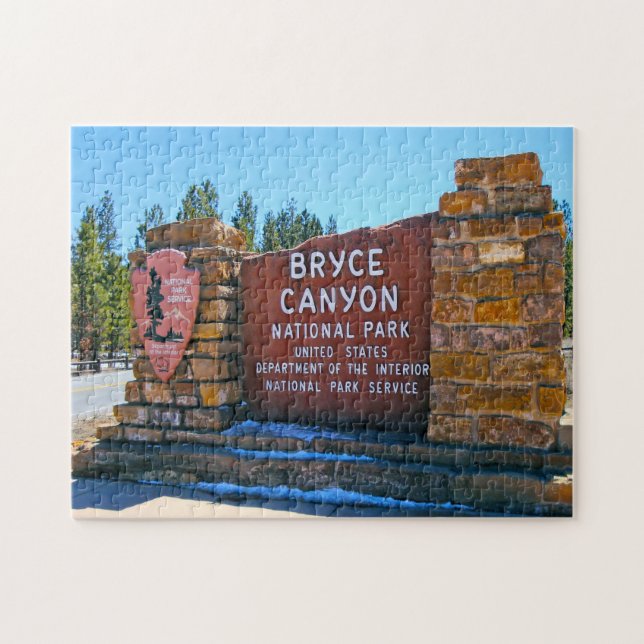 Bryce Canyon Nationalpark Utah. Puzzle (Horizontal)