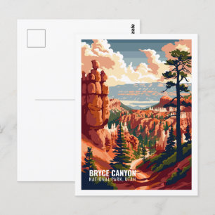 Bryce Canyon Nationalpark Utah USA Postkarte