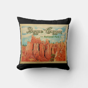 Bryce Canyon Nationalpark Vintage Kissen