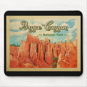 Bryce Canyon Nationalpark Vintage Mousepad