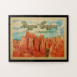 Bryce Canyon Nationalpark Vintage Puzzle