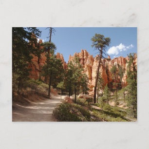 Bryce Canyon Nationalparkroute Postkarte