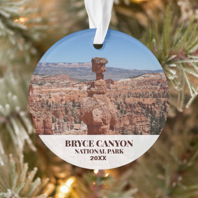 Bryce Canyon Ornament - Persönliches Jahr (Baum)