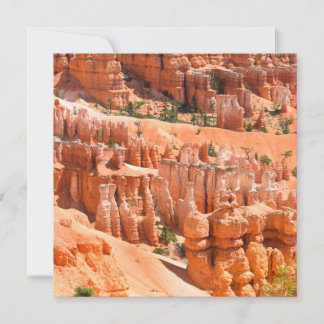 Bryce Canyon Park Utah Landscape Hoodoos Photo Karte