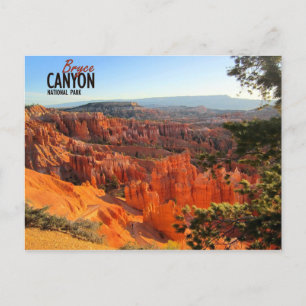 Bryce Canyon Postcard Feiertagspostkarte
