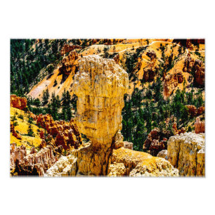 Bryce Canyon Robot Man Fotodruck