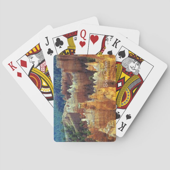 Bryce Canyon Spielkarten (Rückseite)