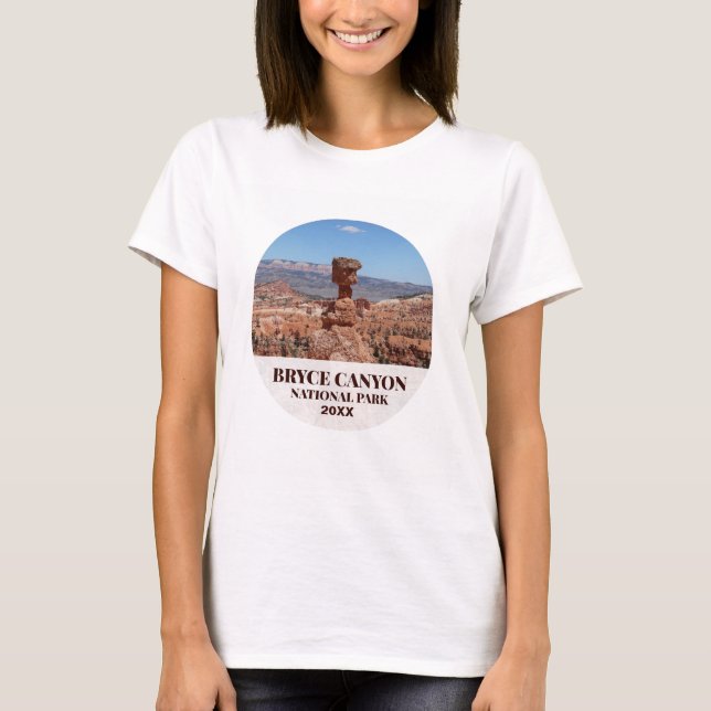 Bryce Canyon T - Shirt - Persönliches Jahr (Vorderseite)