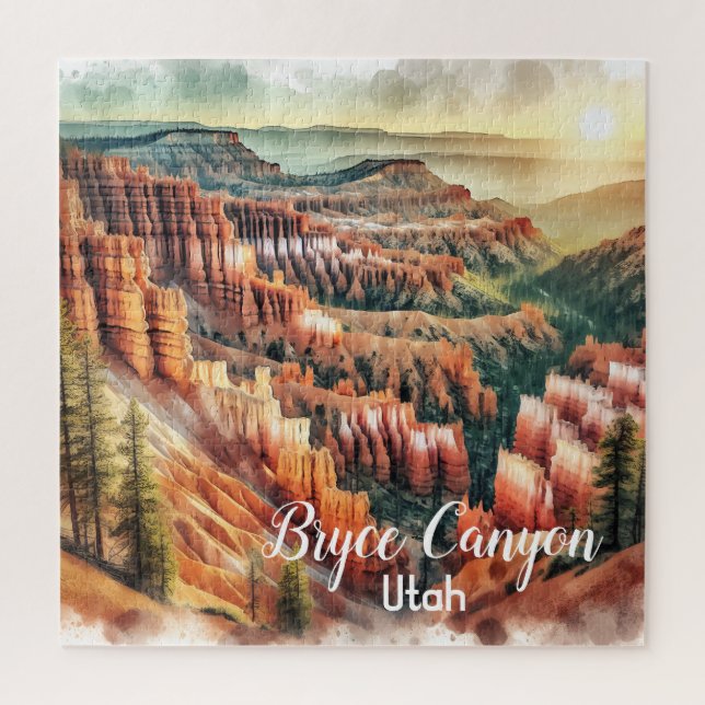 Bryce Canyon, Utah Nationalpark Puzzle (Vertikal)