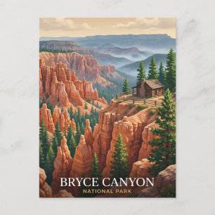 Bryce Canyon Utah Nationalpark Reise Postkarte