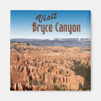 Bryce Canyon Vintag Magnet