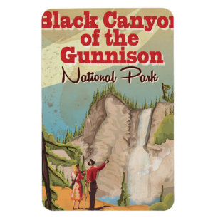Bryce Canyon Vintage-Reiseposter Magnet