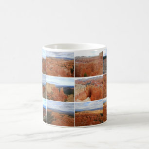 Bryce Schlucht-Nationalpark-Collagen-Tasse Tasse