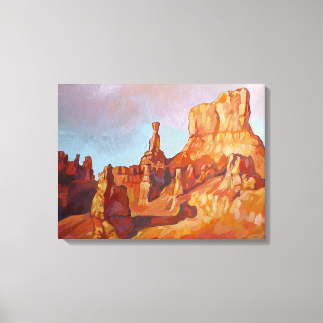Bryce Schlucht-Nationalpark Leinwanddruck (Vorderseite)