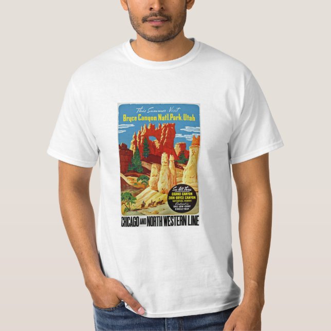 Bryce Schlucht-Nationalpark T-Shirt (Vorderseite)