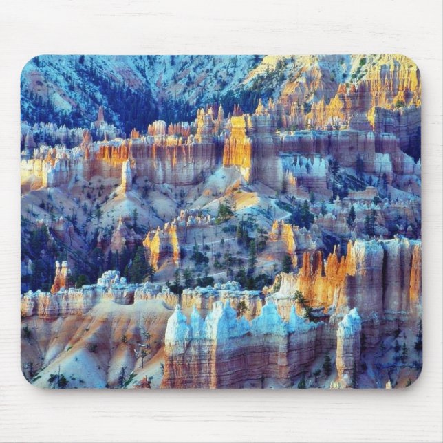 Bryce Schlucht-Sonnenaufgänge Mousepad (Vorne)