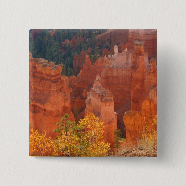 Bryce Schlucht Utah Button (Vorderseite)