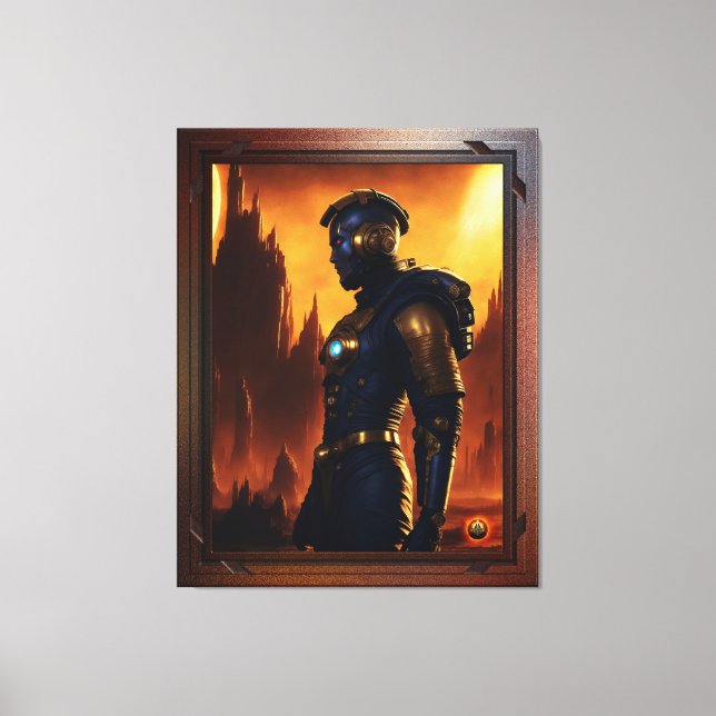 Brygdon of the Fifth Imperium von Xzendor7 Leinwanddruck (Vorderseite)