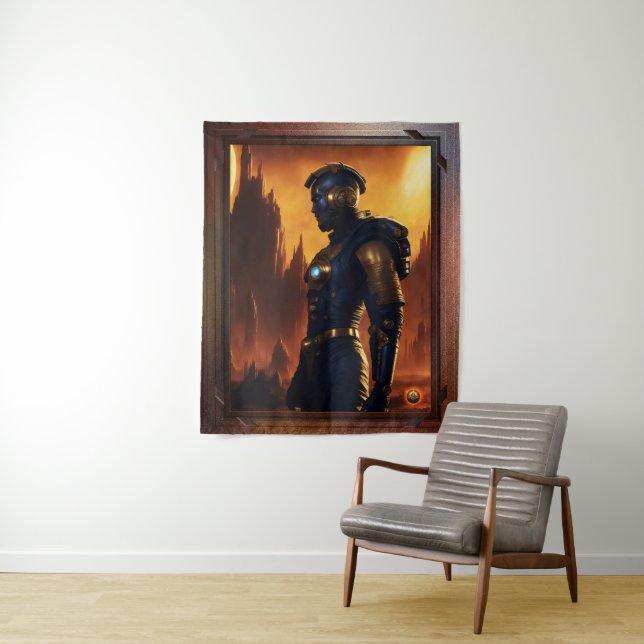 Brygdon of the Fifth Imperium von Xzendor7 Wandteppich (Beispiel)