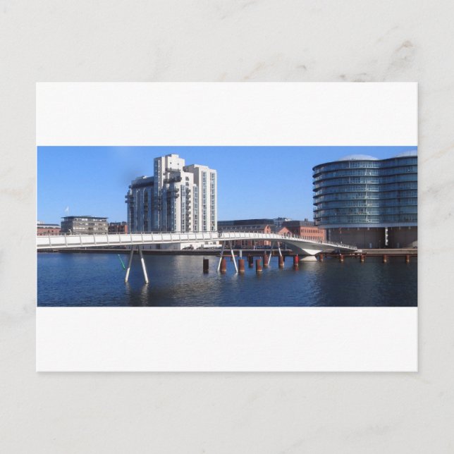 Bryggebroen Postkarte (Vorderseite)