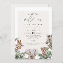 BRYN Niedlich Jungle Safari Baby Animal Baby Dusch